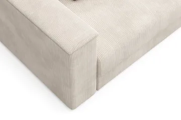 Bergen Extra Djup 3-sits Bäddsoffa med vändbar divan och förvaring i manchester - Beige - Products - Möbler - Soffa - Bäddsoffa - Bäddsoffa divan
