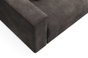 Bergen Extra Djup 3-sits Bäddsoffa med vändbar divan och förvaring i manchester - Taupe - Products - Möbler - Soffa - Bäddsoffa - Bäddsoffa divan