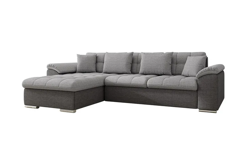 Camior 4-sits Bäddsoffa - Grå - Products - Möbler - Soffa - Bäddsoffa - Bäddsoffa divan