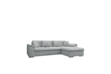 Camior Bäddsoffa med Divan 3-sits - Grå - Products - Möbler - Soffa - Bäddsoffa - Bäddsoffa divan