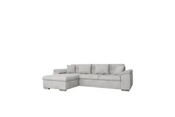 Camior Bäddsoffa med Divan 3-sits - Grå - Products - Möbler - Soffa - Bäddsoffa - Bäddsoffa divan