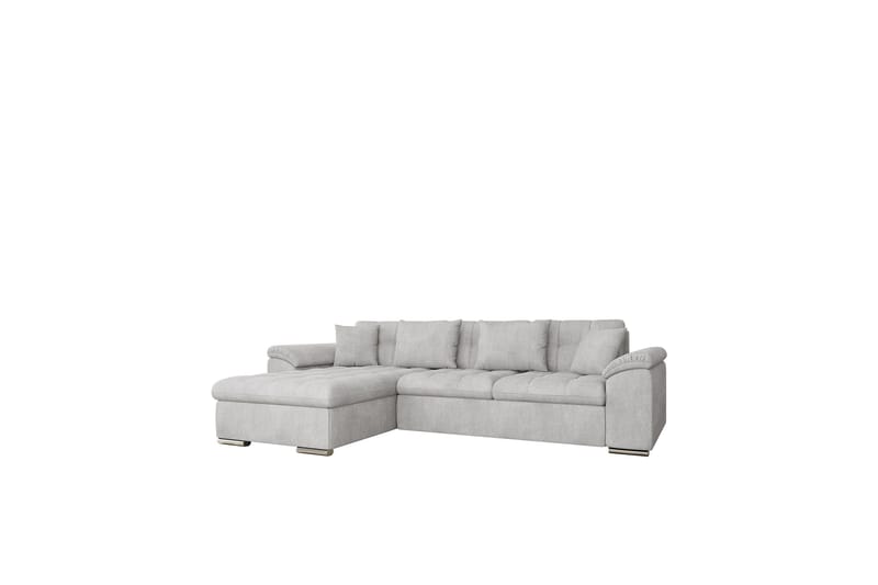 Camior Bäddsoffa med Divan 3-sits - Grå - Products - Möbler - Soffa - Bäddsoffa - Bäddsoffa divan