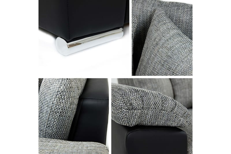 Camior Bäddsoffa med Divan 3-sits - Orange - Products - Möbler - Soffa - Bäddsoffa - Bäddsoffa divan