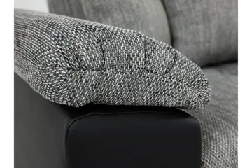 Camior Divanbäddsoffa 280x160x76 cm - Grå/Vit - Products - Möbler - Soffa - Bäddsoffa - Bäddsoffa längsbäddad