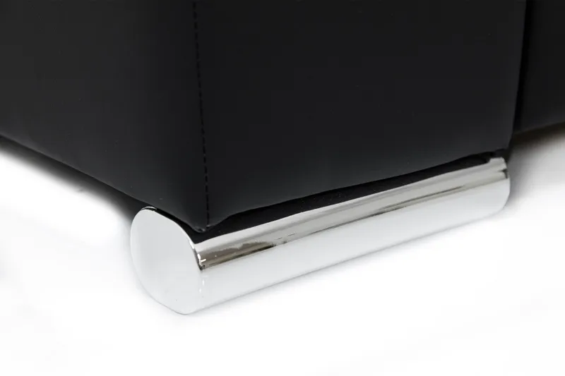 Camior Divanbäddsoffa 4-sits Höger Konstläder - Brun/Beige - Products - Möbler - Soffa - Bäddsoffa - Bäddsoffa längsbäddad