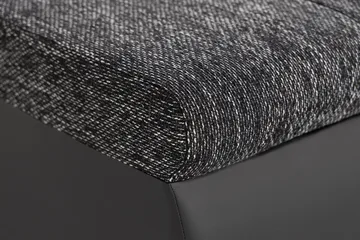 Cillo 2-sits Bäddsoffa - Svart/Grå - Products - Möbler - Soffa - Bäddsoffa - U bäddsoffa