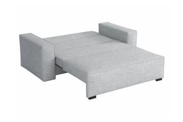 Denegal 2-sits liten bäddsoffa i Tyg - Grå - Products - Möbler - Soffa - Bäddsoffa - 2 sits bäddsoffa