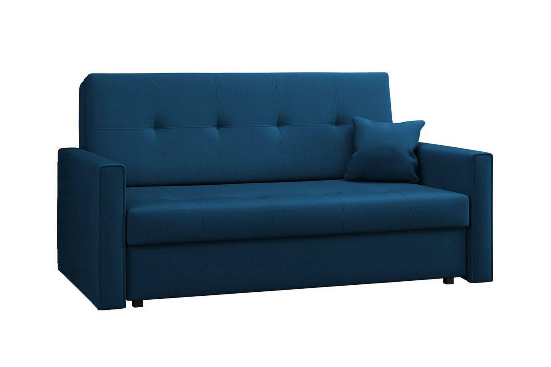 Denegal 2-sits liten bäddsoffa i Plysch