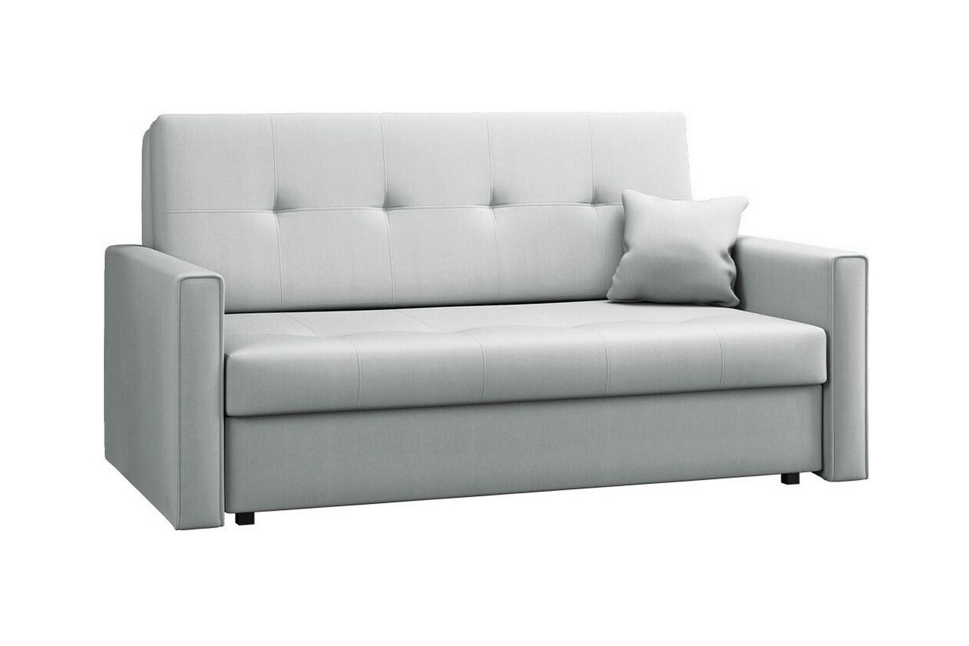 Denegal 2-sits liten bäddsoffa i Plysch