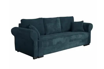 Denegal 3-sits Bäddsoffa Dark blue - Products - Möbler - Soffa - Bäddsoffa - 3 sits bäddsoffa