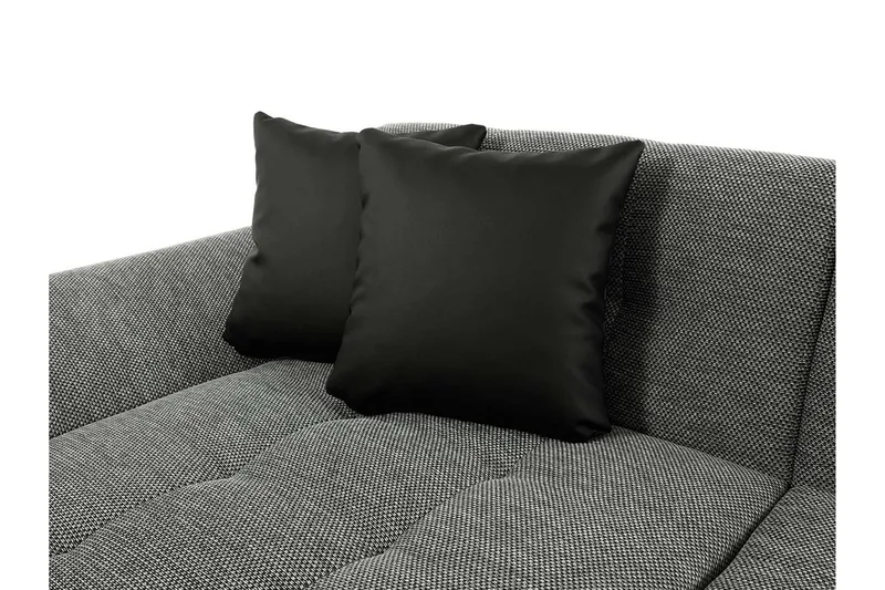 Dewitt 6-sits Bäddsoffa - Mörkgrå - Products - Möbler - Soffa - Bäddsoffa - U bäddsoffa