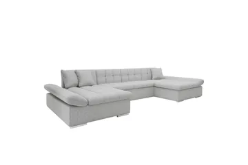Dewitt Bäddsoffa Dubbeldivan 5-sits - Grå - Products - Möbler - Soffa - Bäddsoffa - U bäddsoffa