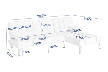 Divansoffa i grön sammet med bäddfunktion - grön - Products - Möbler - Soffa - Bäddsoffa - Bäddsoffa divan