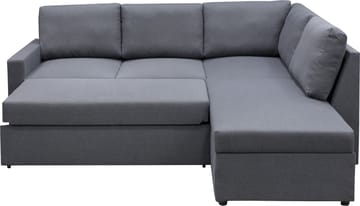 Dream hörnsoffa med bäddfunktion och förvaring - Mörkgrå - Mörkgrå - Products - Möbler - Soffa - Bäddsoffa - Hörnbäddsoffa
