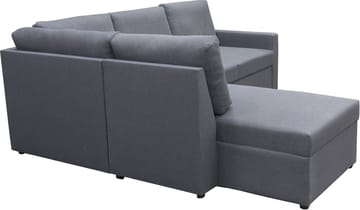 Dream hörnsoffa med bäddfunktion och förvaring - Mörkgrå - Mörkgrå - Products - Möbler - Soffa - Bäddsoffa - Hörnbäddsoffa
