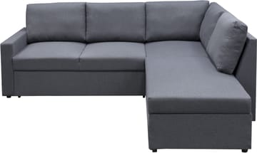 Dream hörnsoffa med bäddfunktion och förvaring - Mörkgrå - Mörkgrå - Products - Möbler - Soffa - Bäddsoffa - Hörnbäddsoffa