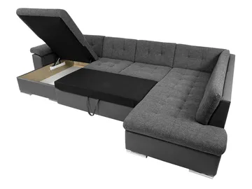 Dynir Bäddsoffa med Divan och Schäslong 5-sits - Rosa - Products - Möbler - Soffa - Bäddsoffa - Bäddsoffa divan