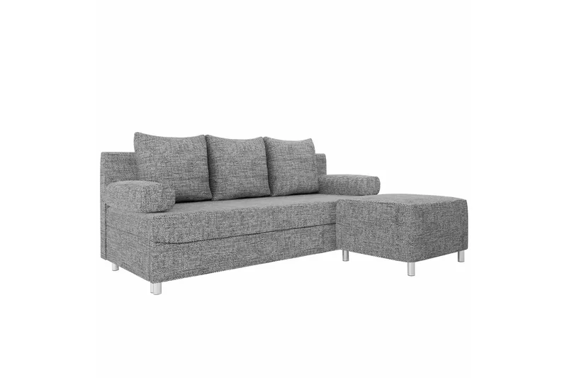 Eifion Bäddsoffa 3-sits - Grå - Products - Möbler - Soffa - Bäddsoffa - 3 sits bäddsoffa