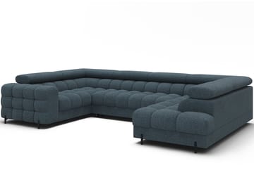 Fectory 6-sits Bubblig Hörnbäddsoffa med Schäslong och förvaring Höger - Jaffray 40 - Products - Möbler - Soffa - Bäddsoffa - Hörnbäddsoffa