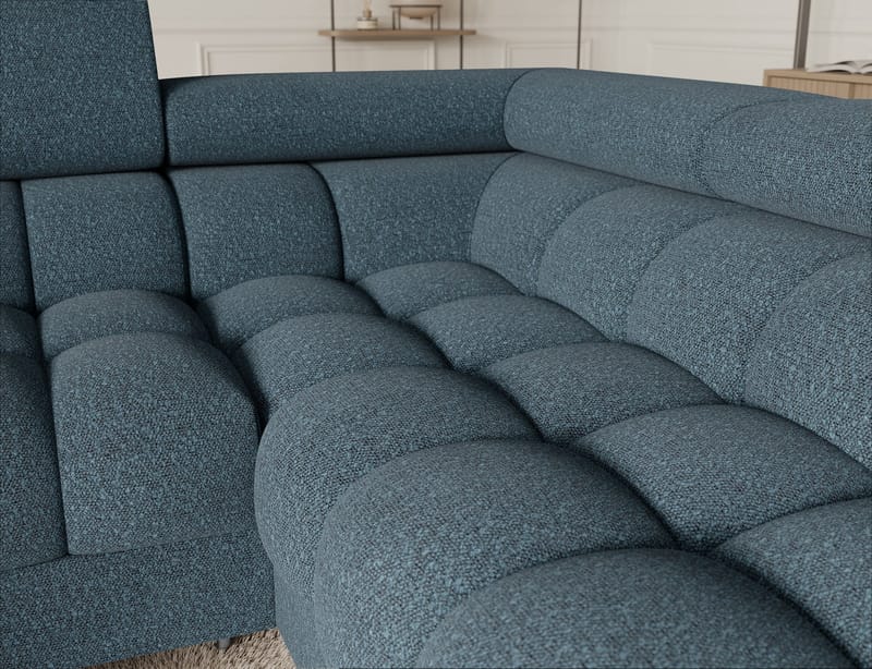Fectory 6-sits Bubblig Hörnbäddsoffa med Schäslong och förvaring Höger - Jaffray 40 - Products - Möbler - Soffa - Bäddsoffa - Hörnbäddsoffa
