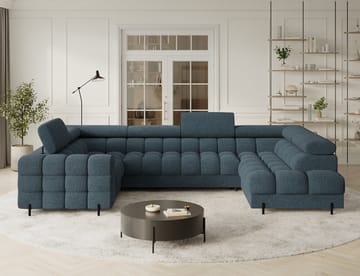 Fectory 6-sits Bubblig Hörnbäddsoffa med Schäslong och förvaring Höger - Jaffray 40 - Products - Möbler - Soffa - Bäddsoffa - Hörnbäddsoffa