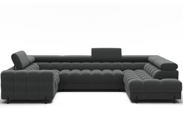 Fectory 6-sits Bubblig Hörnbäddsoffa med Schäslong och förvaring Höger - Sola 06 - Products - Möbler - Soffa - Bäddsoffa - Hörnbäddsoffa