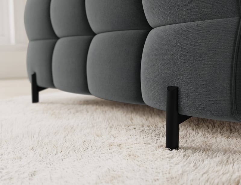 Fectory 6-sits Bubblig Hörnbäddsoffa med Schäslong och förvaring Höger - Sola 06 - Products - Möbler - Soffa - Bäddsoffa - Hörnbäddsoffa