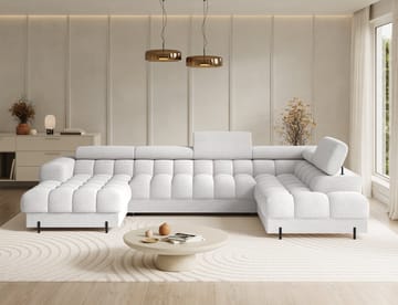 Feraria 6-sits Bubblig Bäddsoffa med Divan och Schäslong förvaring Höger - Royal 01 - Products - Möbler - Soffa - Bäddsoffa - Hörnbäddsoffa
