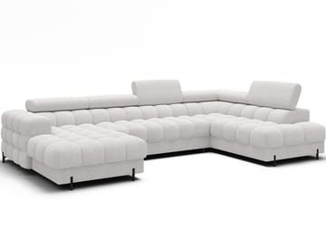 Feraria 6-sits Bubblig Bäddsoffa med Divan och Schäslong förvaring Höger - Royal 01 - Products - Möbler - Soffa - Bäddsoffa - Hörnbäddsoffa
