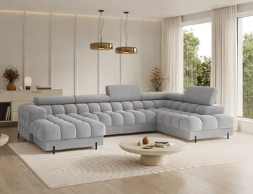 Feraria 6-sits Bubblig Bäddsoffa med Divan och Schäslong förvaring Höger - Royal 03 - Products - Möbler - Soffa - Bäddsoffa - Hörnbäddsoffa