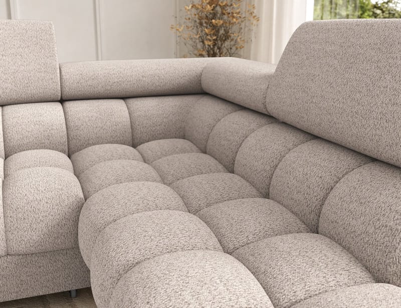 Feraria 6-sits Bubblig Bäddsoffa med Divan och Schäslong förvaring Höger - Royal 18 - Products - Möbler - Soffa - Bäddsoffa - Hörnbäddsoffa
