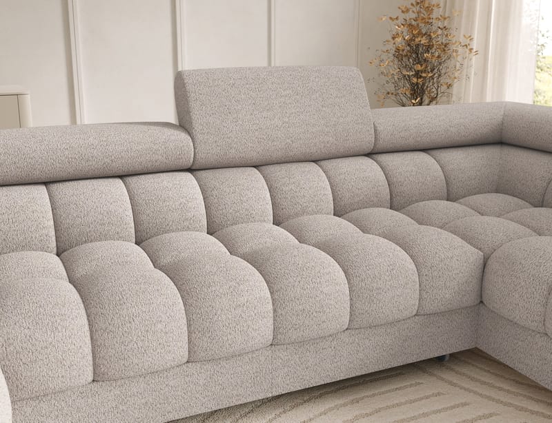 Feraria 6-sits Bubblig Bäddsoffa med Divan och Schäslong förvaring Höger - Royal 18 - Products - Möbler - Soffa - Bäddsoffa - Hörnbäddsoffa