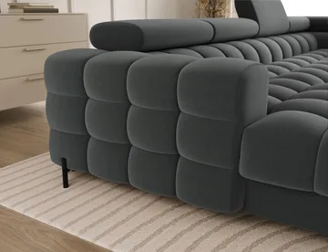 Feraria 6-sits Bubblig Bäddsoffa med Divan och Schäslong förvaring Höger - Sola 06 - Products - Möbler - Soffa - Bäddsoffa - Hörnbäddsoffa