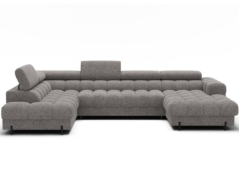 Feraria 6-sits Bubblig Bäddsoffa med Divan och Schäslong förvaring Vänster - Pellerito 20 - Products - Möbler - Soffa - Bäddsoffa - Hörnbäddsoffa