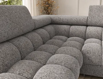 Feraria 6-sits Bubblig Bäddsoffa med Divan och Schäslong förvaring Vänster - Pellerito 20 - Products - Möbler - Soffa - Bäddsoffa - Hörnbäddsoffa