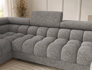 Feraria 6-sits Bubblig Bäddsoffa med Divan och Schäslong förvaring Vänster - Pellerito 20 - Products - Möbler - Soffa - Bäddsoffa - Hörnbäddsoffa