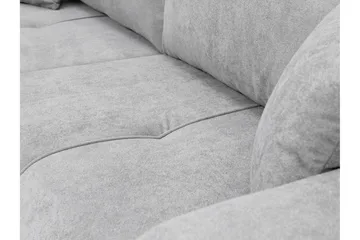 Flo Bäddsoffa 3-sits i Plysch - Gul - Products - Möbler - Soffa - Bäddsoffa - 3 sits bäddsoffa