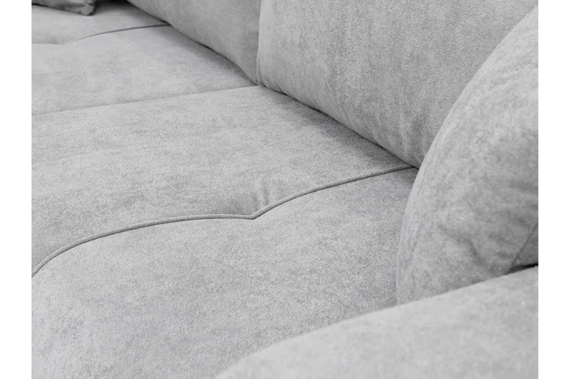 Flo Bäddsoffa 3-sits i Plysch - Gul - Products - Möbler - Soffa - Bäddsoffa - 3 sits bäddsoffa