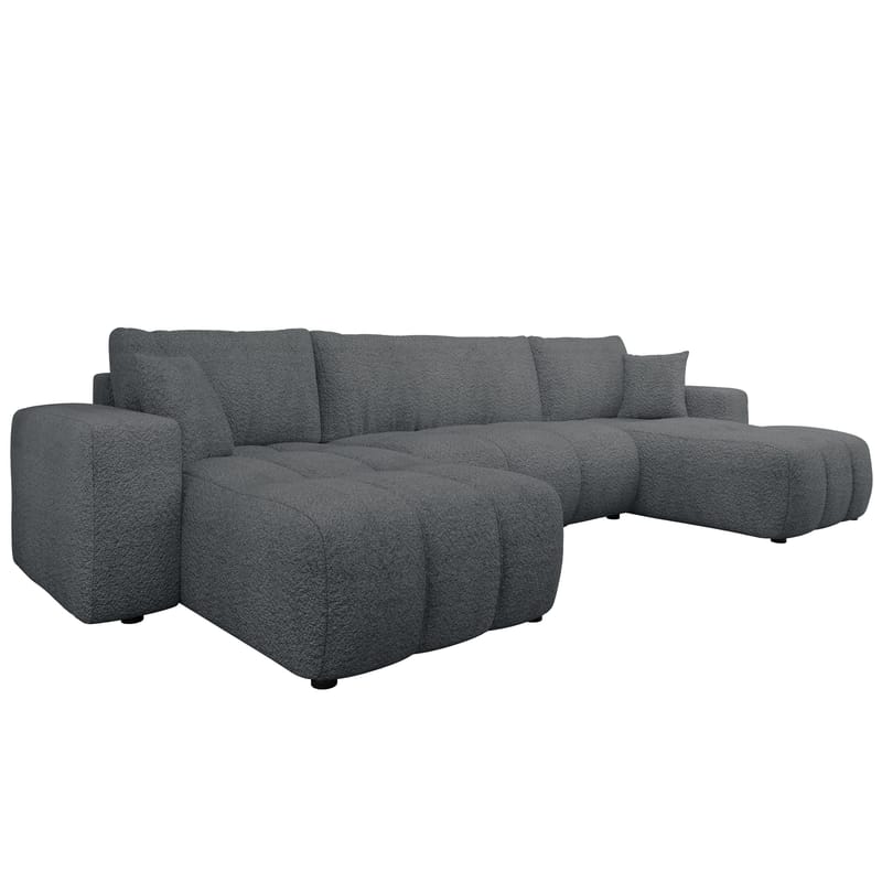 Flo Bäddsoffa Dubbeldivan 4-sits - Vit - Products - Möbler - Soffa - Bäddsoffa - U bäddsoffa