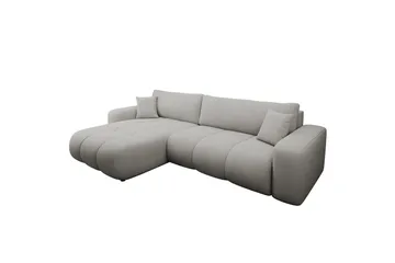 Flo Bäddsoffa med Divan 3-sits - Grå - Products - Möbler - Soffa - Bäddsoffa - Bäddsoffa divan