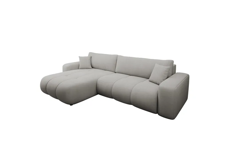 Flo Bäddsoffa med Divan 3-sits - Grå - Products - Möbler - Soffa - Bäddsoffa - Bäddsoffa divan