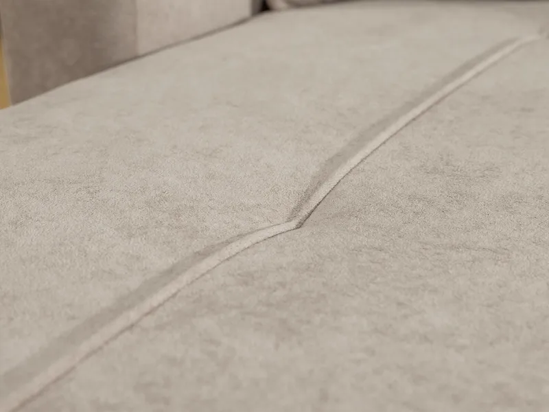 Flo Bäddsoffa med Divan 3-sits - Krämvit - Products - Möbler - Soffa - Bäddsoffa - Bäddsoffa divan