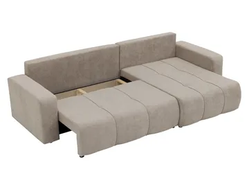 Flo Bäddsoffa med Divan 3-sits - Krämvit - Products - Möbler - Soffa - Bäddsoffa - Bäddsoffa divan