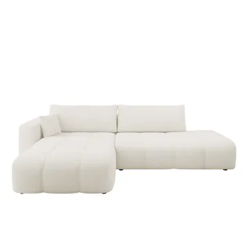 Flo Bäddsoffa med Divan 4-sits - Vit - Products - Möbler - Soffa - Bäddsoffa - Bäddsoffa divan