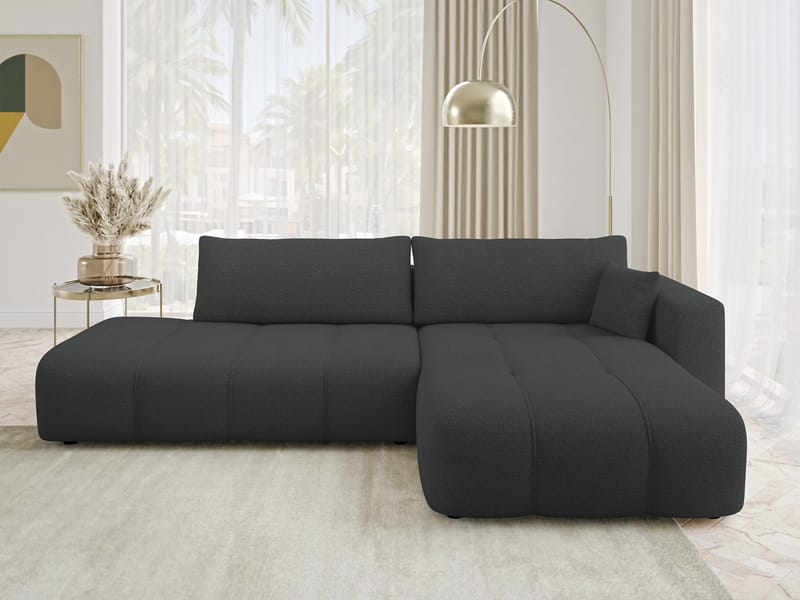 Flo Bäddsoffa med Divan 4-sits - Vit - Products - Möbler - Soffa - Bäddsoffa - Bäddsoffa divan