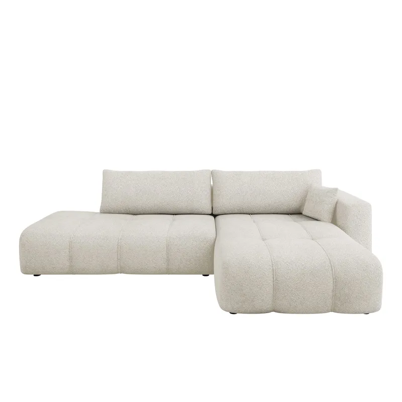Flo Bäddsoffa med Divan 4-sits - Vit - Products - Möbler - Soffa - Bäddsoffa - Bäddsoffa divan