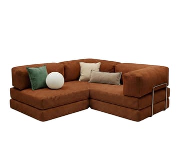 Jenor 4-sits Hörnbäddsoffa - Products - Möbler - Soffa - Bäddsoffa - Hörnbäddsoffa