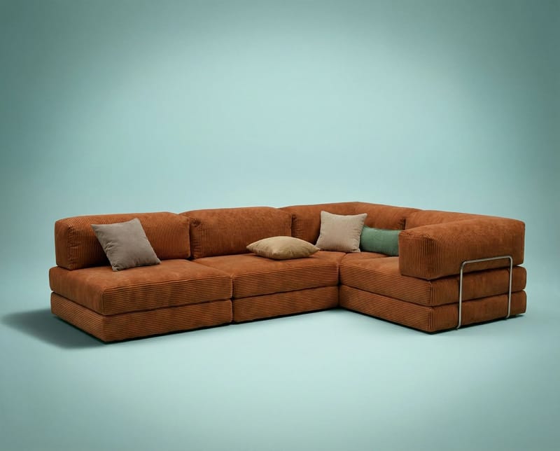 Jenor 4-sits Hörnbäddsoffa - Products - Möbler - Soffa - Bäddsoffa - Hörnbäddsoffa