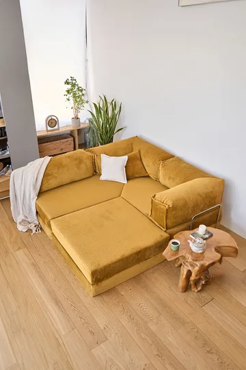 Jenor 4-sits Hörnbäddsoffa - Products - Möbler - Soffa - Bäddsoffa - Hörnbäddsoffa