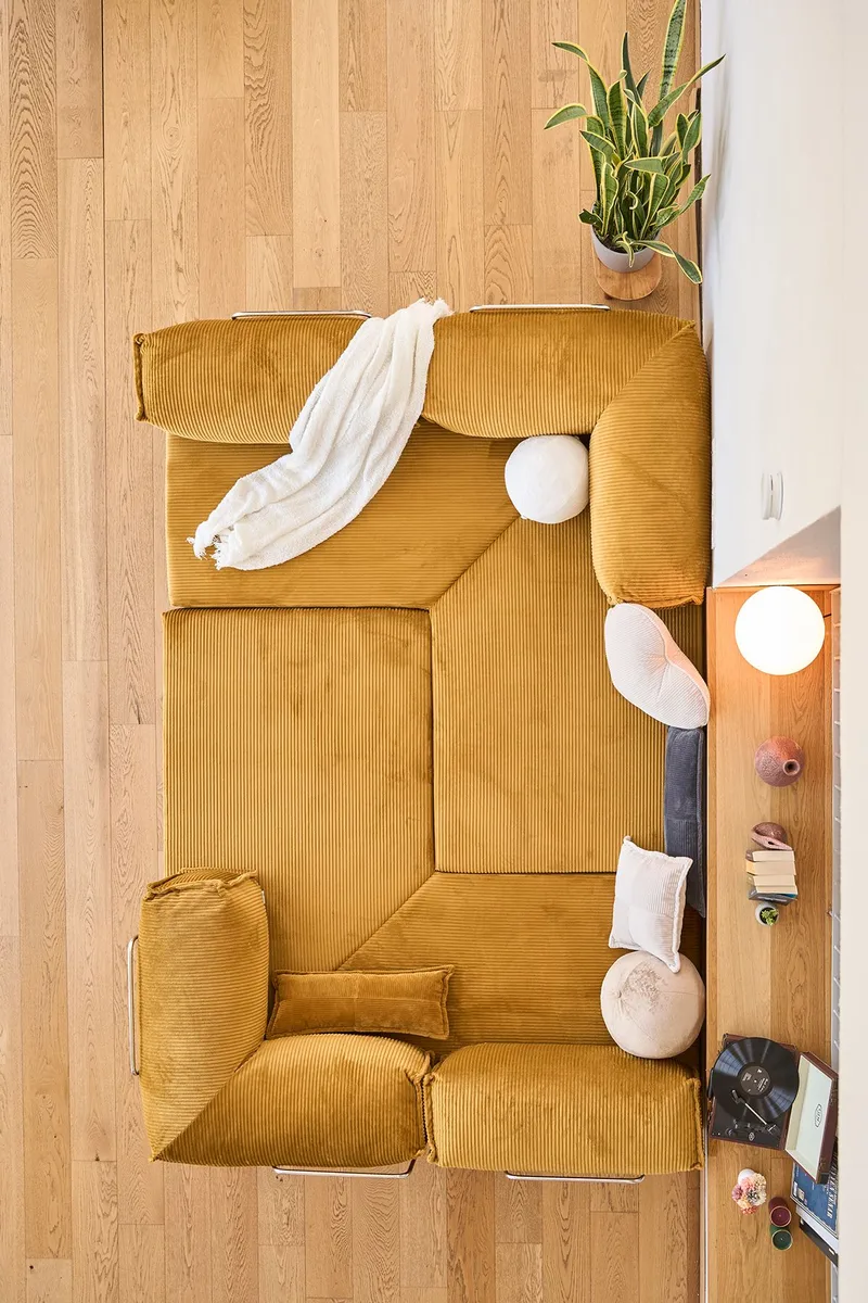Jenor 4-sits Hörnbäddsoffa - Products - Möbler - Soffa - Bäddsoffa - Hörnbäddsoffa
